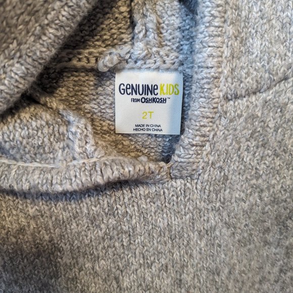 Oshkosh Sweater Poncho - Picture 2 of 3